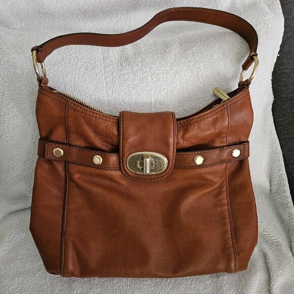 🔆50% OFF! Michael Kors Chandler Turnlock Shoulder Bag - Picture 1 of 16